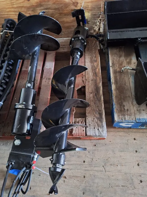 2026 Future Excavator Auger Attachment, Unused, fits 1-2 ton excavator, pin diameter 2"