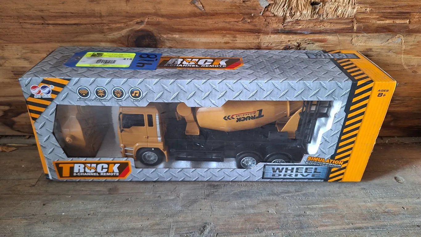 2026 Future Mixer Truck Toy, Unused
