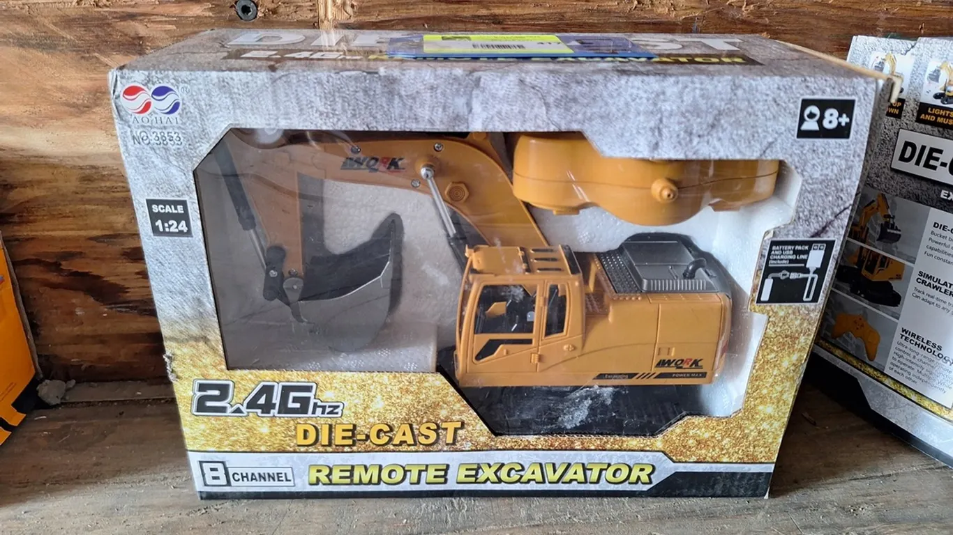 2026 Future Excavator Toy, Unused