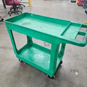Uline Poly Shop Cart, 18"x39"