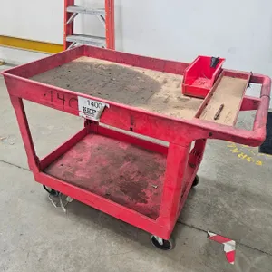 Uline Poly Shop Cart, 26"x46"