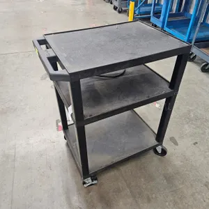 Metal /Poly Medic Cart, 18"x29"