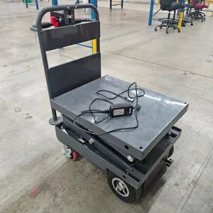 DC Powered Lift Table/Cart with Charger, 22"x27"