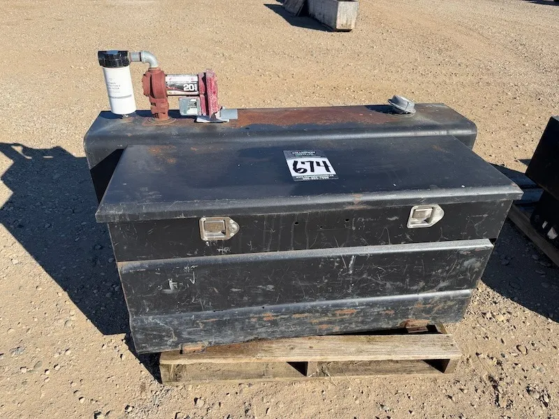 DEE ZEE Compo L Shape Fuel Tank w/ Tool Box