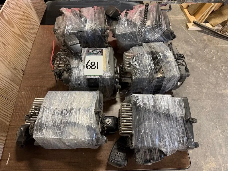 (12) 2 Way Radios - All Motorola CDM750 w/ mics
