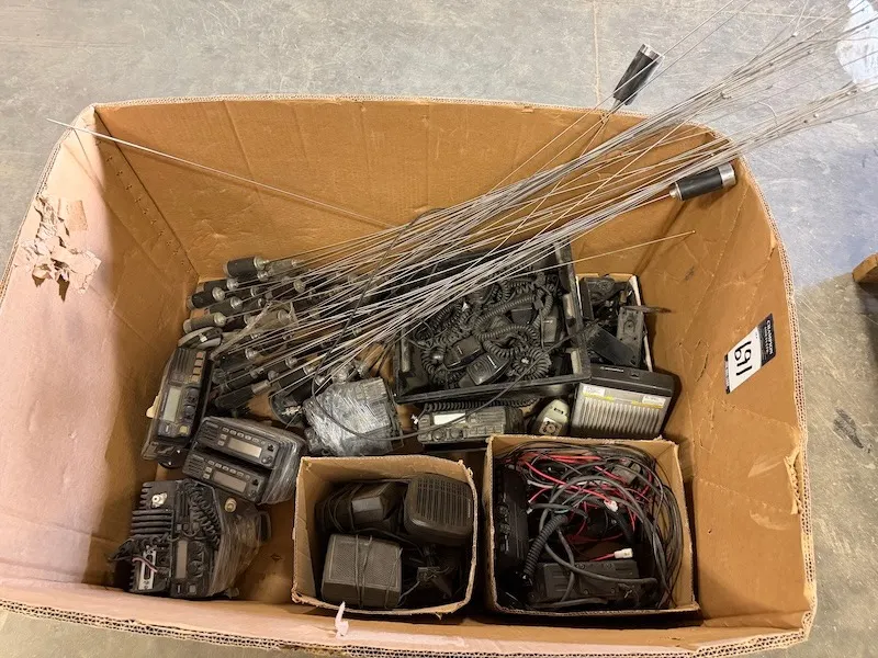 (8) Radios, some working, some for parts