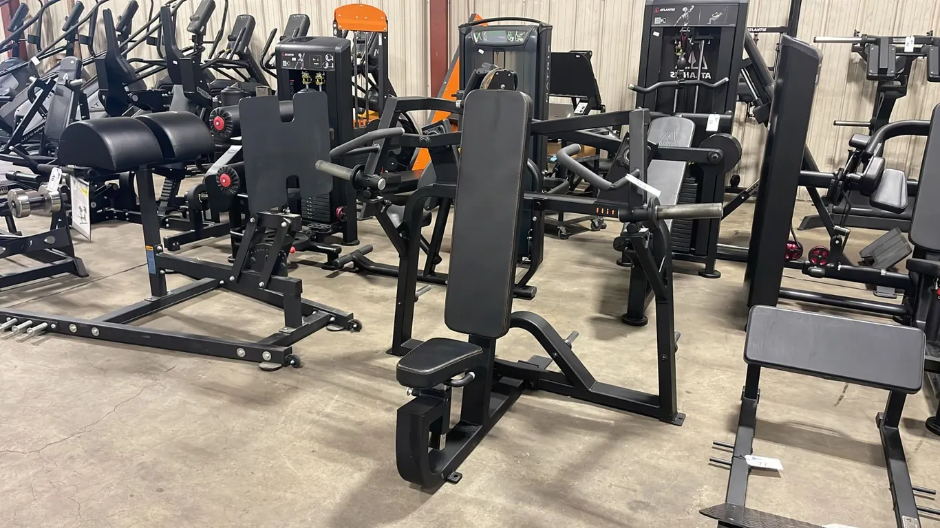FLITE COMMERCIAL SEATED FREE WEIGHT SHOULDER PRESS MACHINE