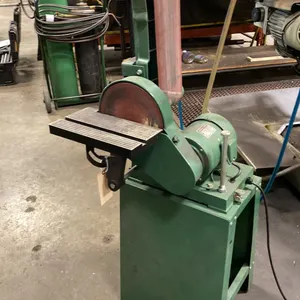 INDUCTION VERTICAL SANDER. 9" DISK. APPROX. 6" X 48" BELT