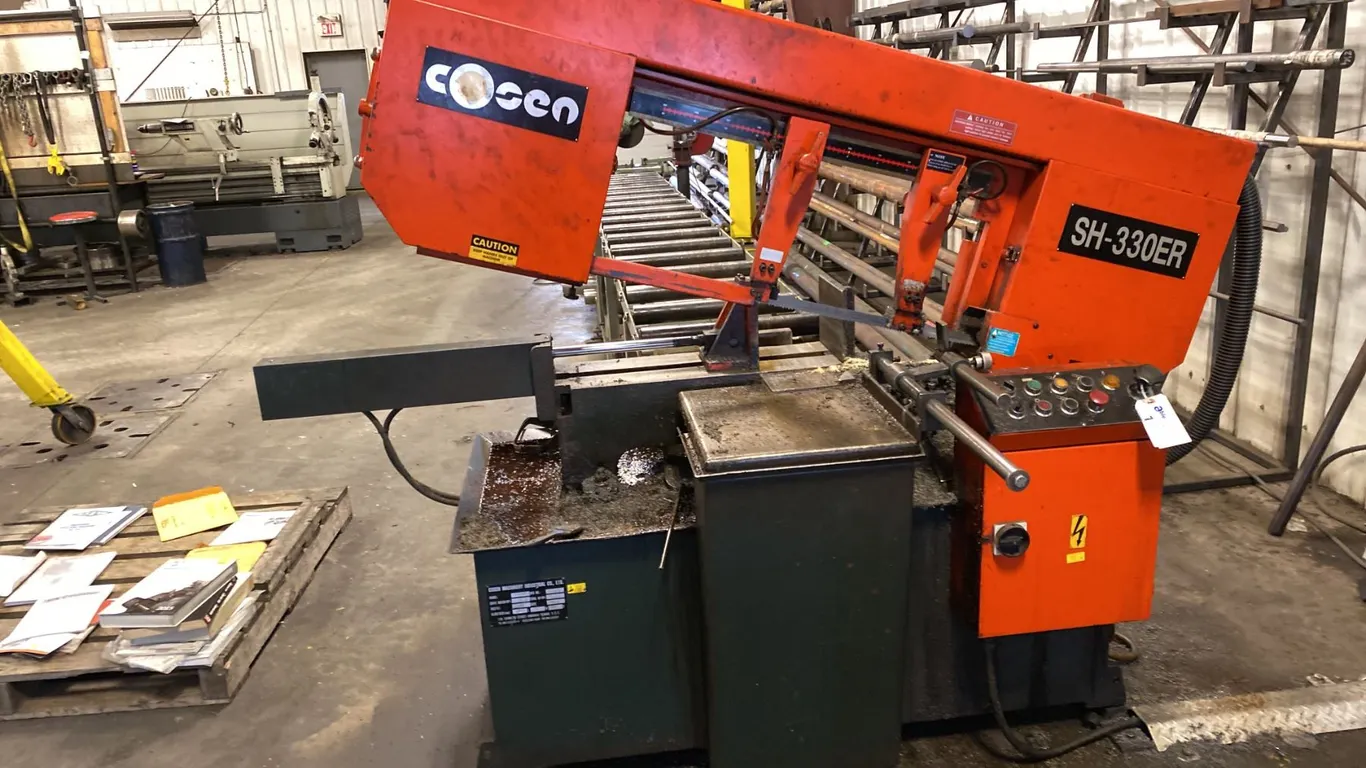 COSEN MACHINERY BAND SAW. SH-330ER