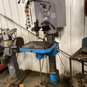 BULLDOG DRILL PRESS MODEL ZY5035A. DRILLING CAPACITY 35MM, 3 PHASE, DIMENSIONS APPROX 38" X 24"