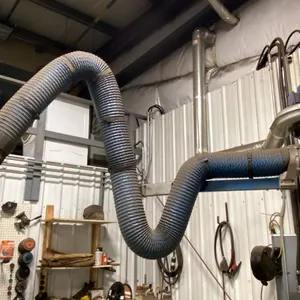 NEDERMAN WELDING EXHAUST DUST EXTRACTOR ON ARTICULATING ARM
