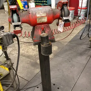 BALDOR 8" GRINDER WITH FLOOR STAND. 3/4 HP