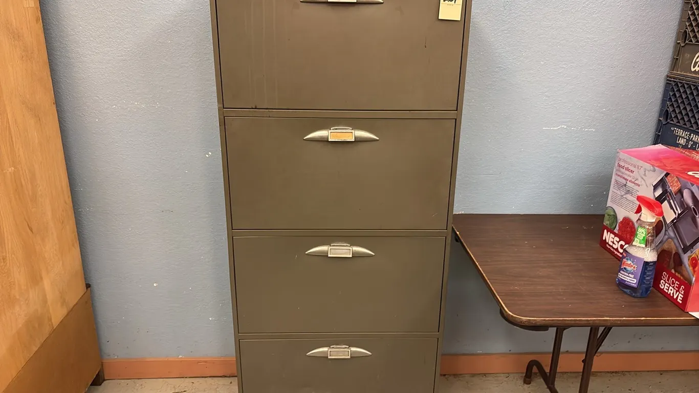 Swing Down File Cabinet