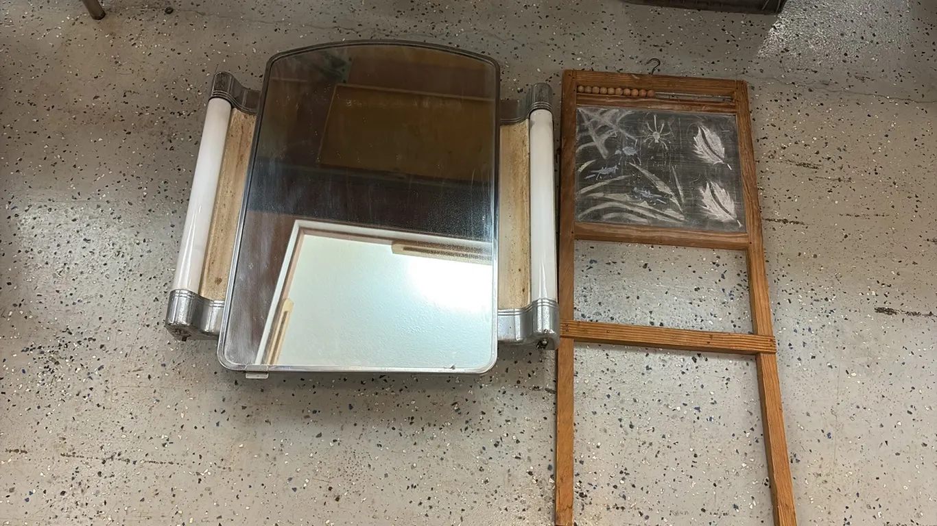 Medicine Cabinet & Chalkboard