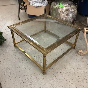 Glass Top Coffee Table
