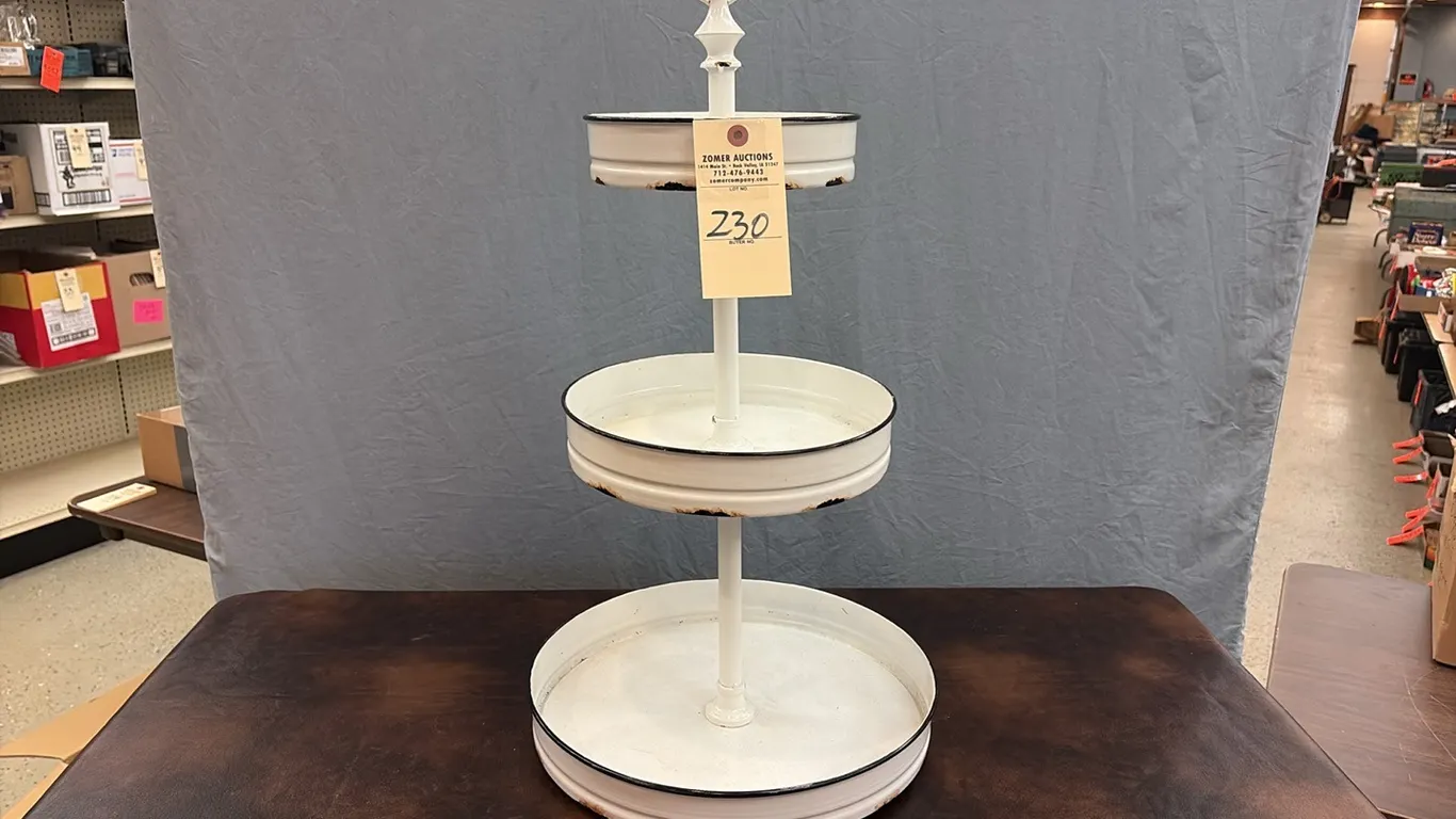 Metal Tiered Rack