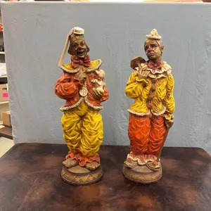 2- Clown Statues