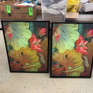 2- Floral Canvases