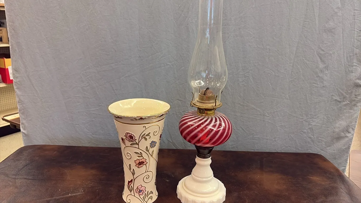 Lamp & Vase