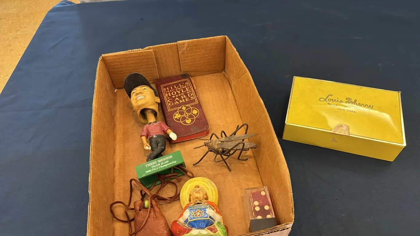 Variety of collectibles