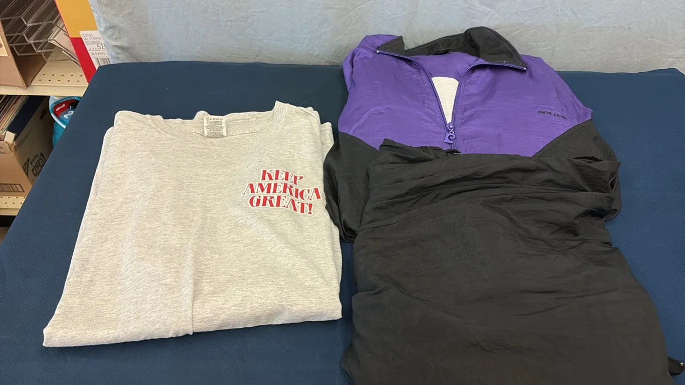 Track Suit & Keep America Great Shirt