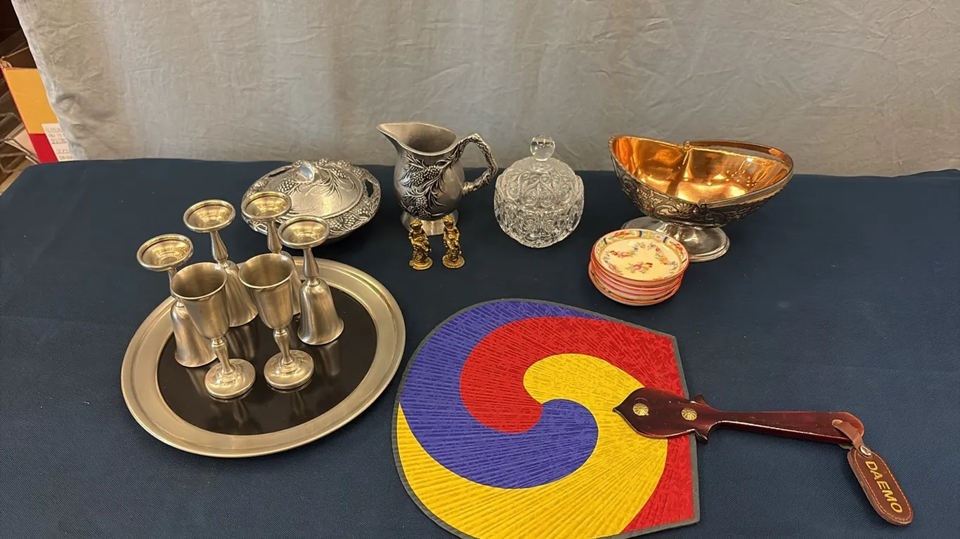 Dishes, Silver Items & Misc