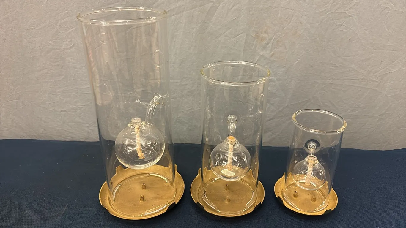 Glass Oil Lamps