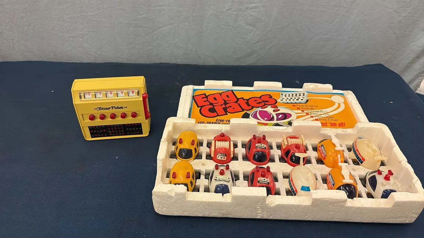 Egg Crate Cars & Draw Poker