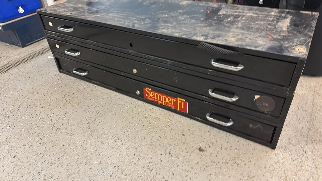 Steel drawers
