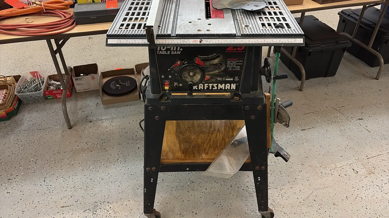 Craftsman 10” Table Saw
