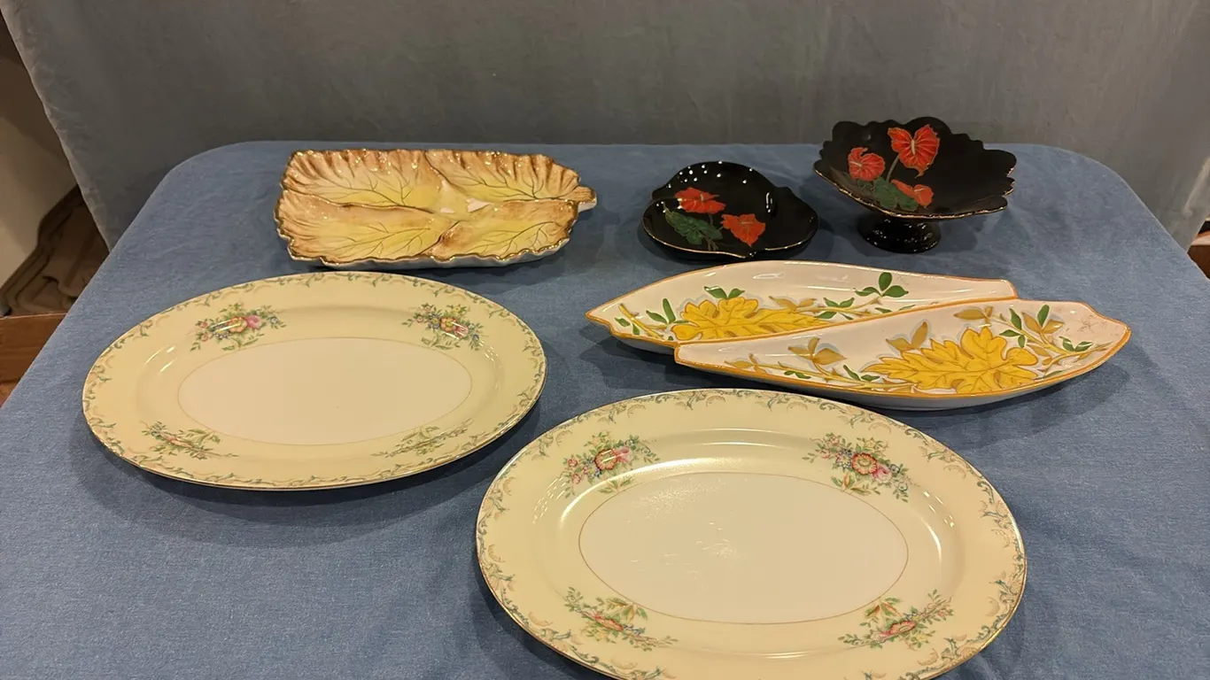 Various China Dishes