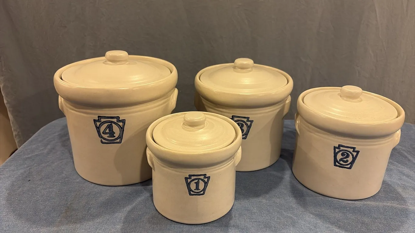Ceramic Kitchen Canister Set