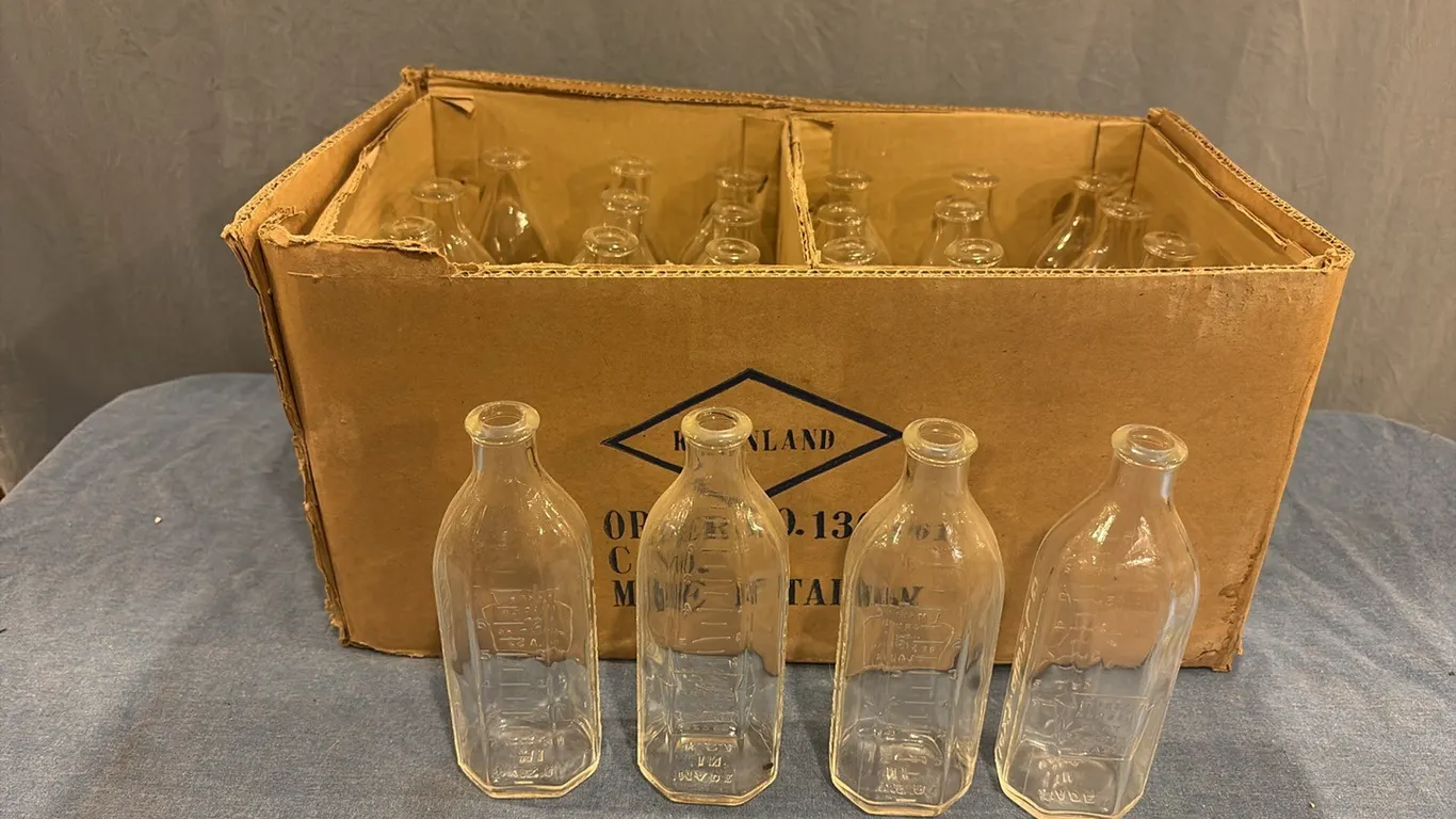 Case of Glassbake Bottle Glasses