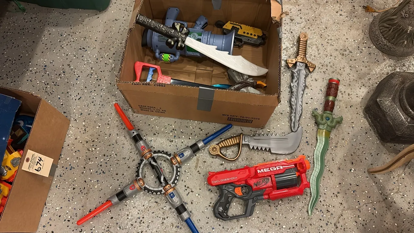 Toy Guns & Swords