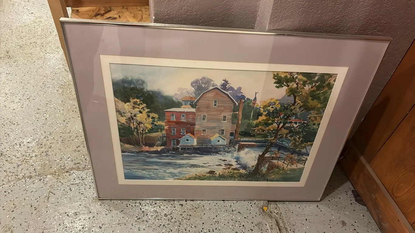 30” x 38” Framed Print
