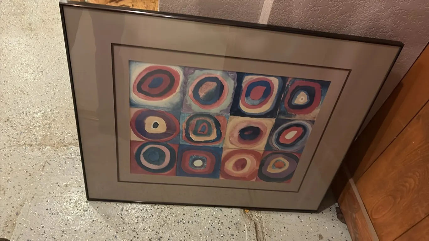 32” x 40” Framed Picture