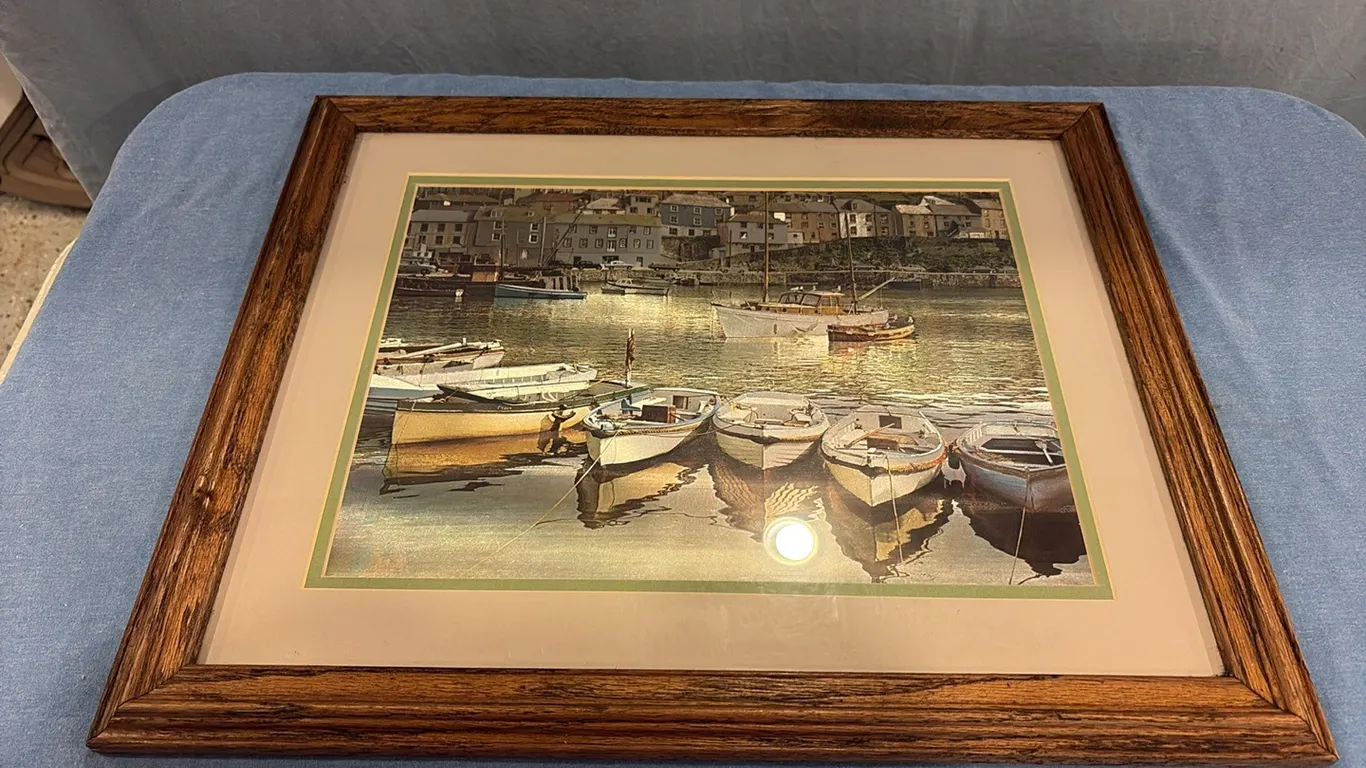 18” x 23” Boat Picture