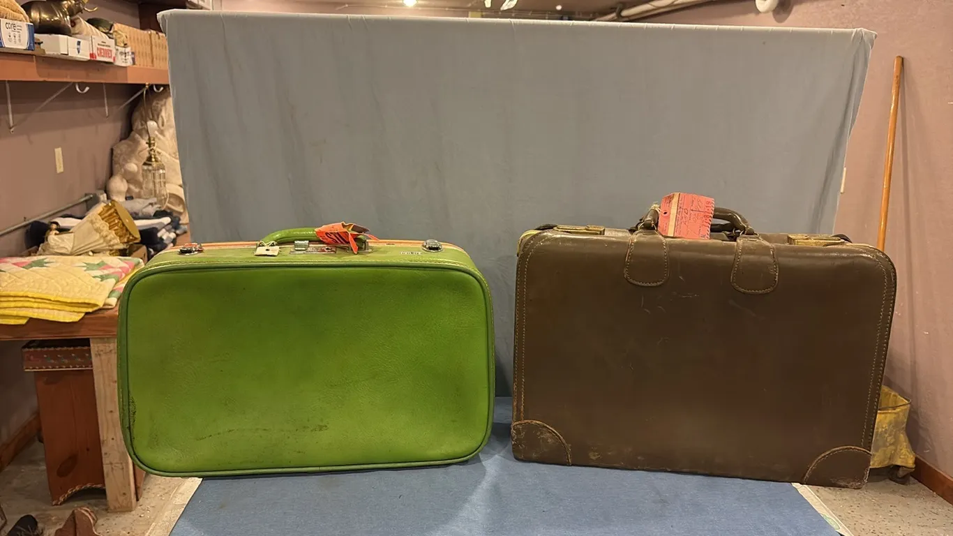 2- Vintage Travel Cases