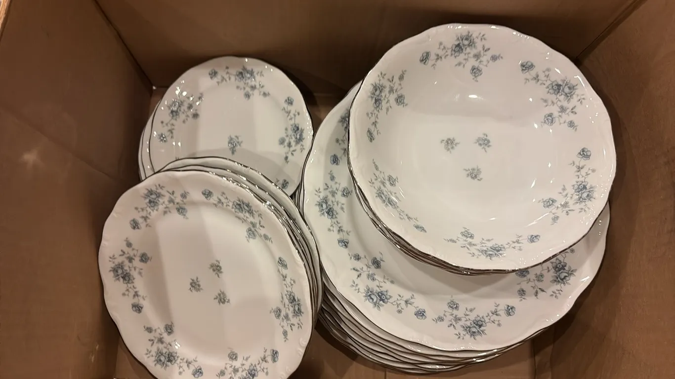 Floral China Dishes