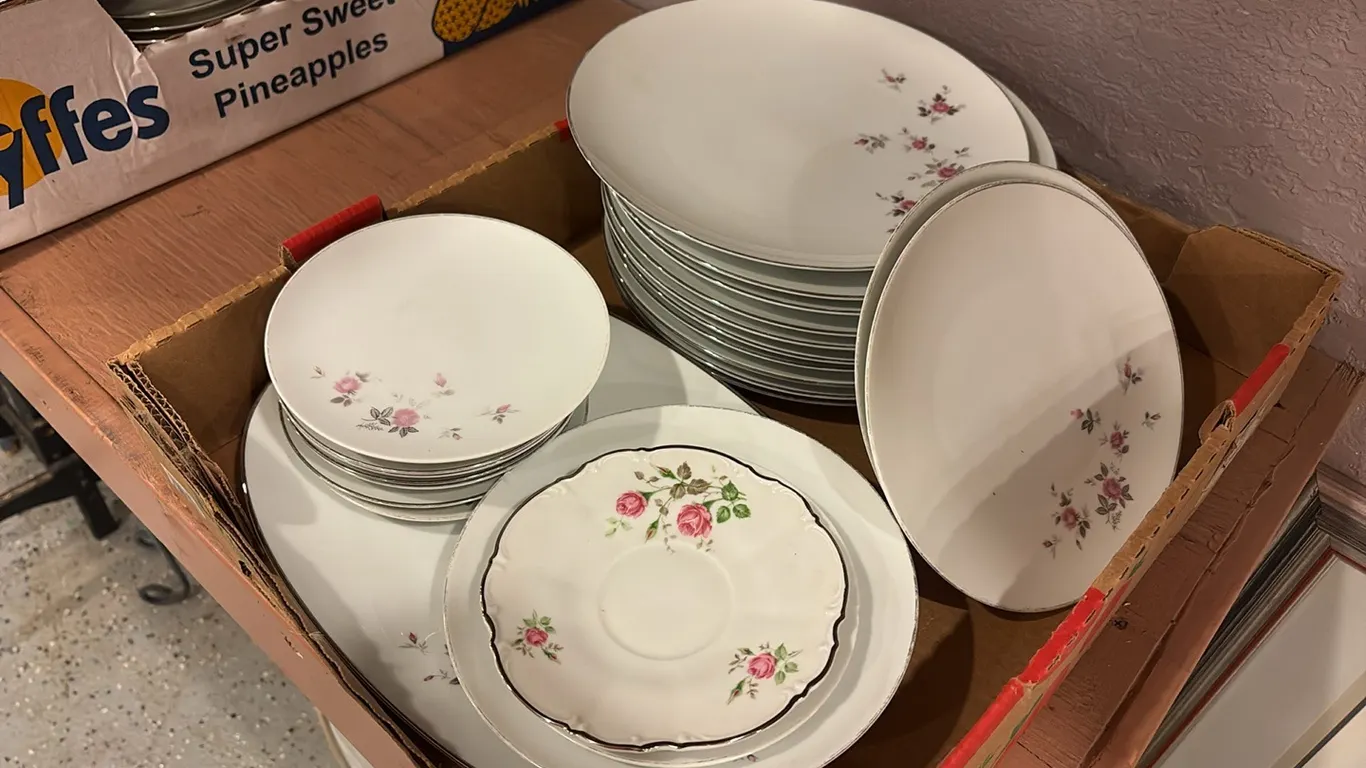 Floral China Dishes