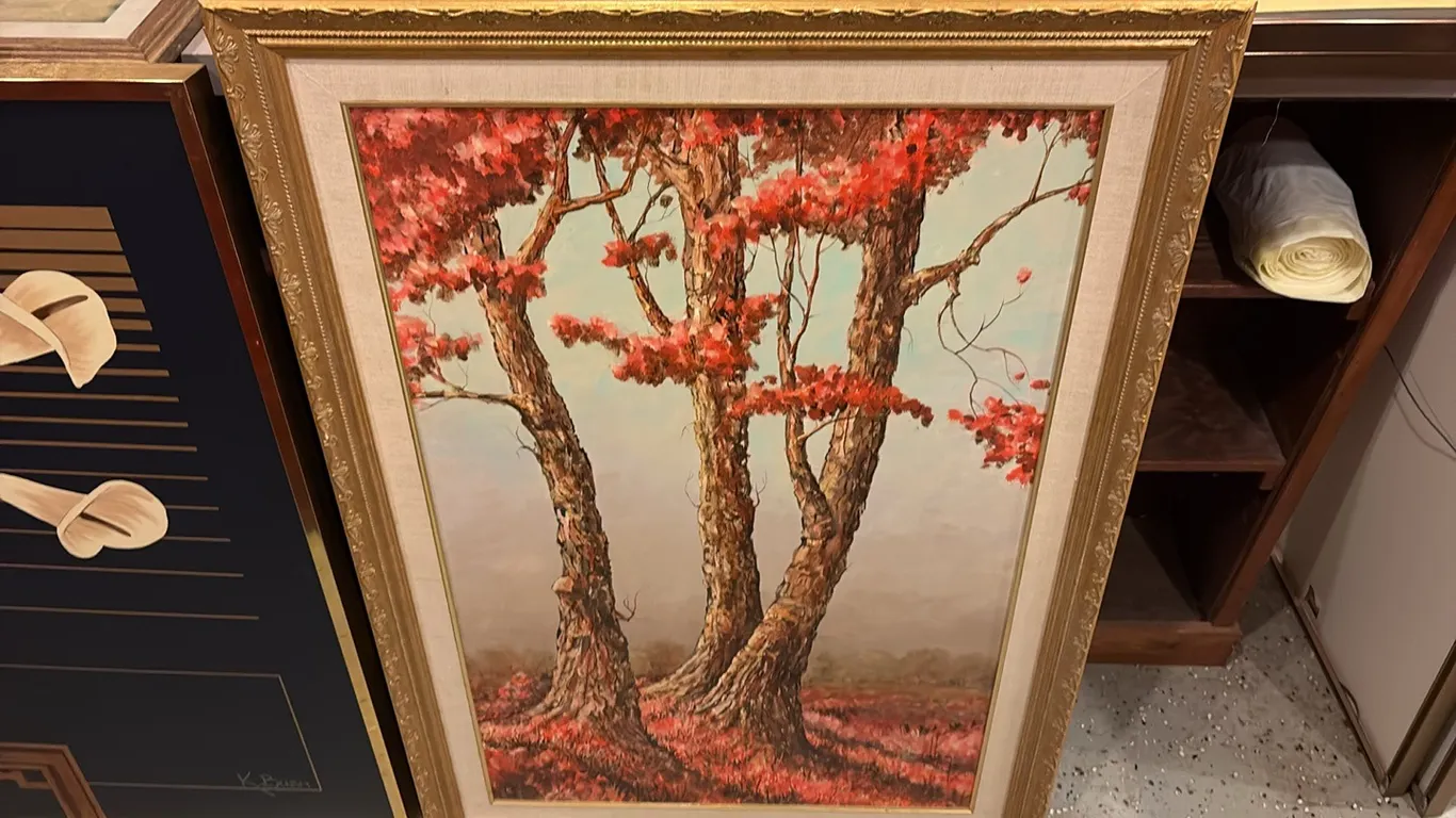 31” x 43” Tree Artwork