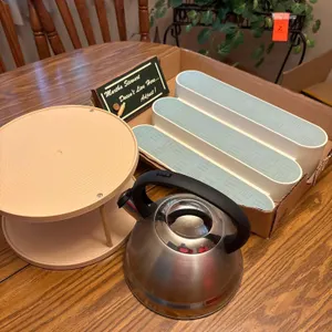 Spite Rack, Tea Pot, Turntable