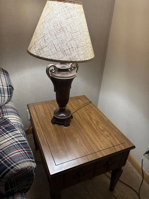 Lamp And End Table