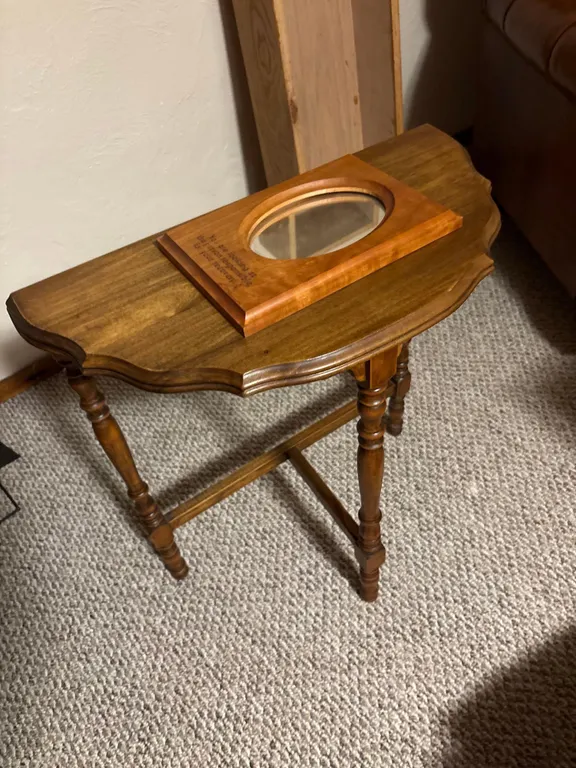 End Table/Mirror