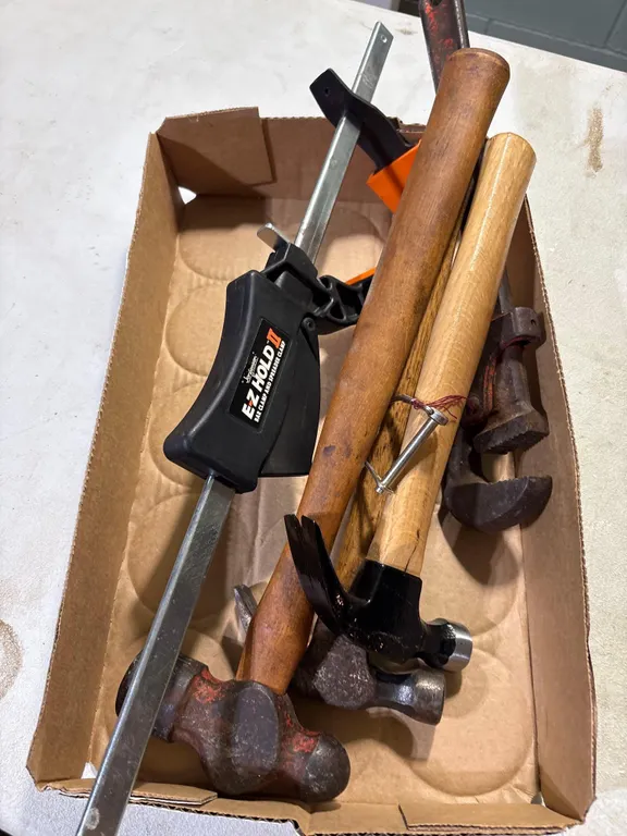 Hammers, Clamp, Pipe Wrench