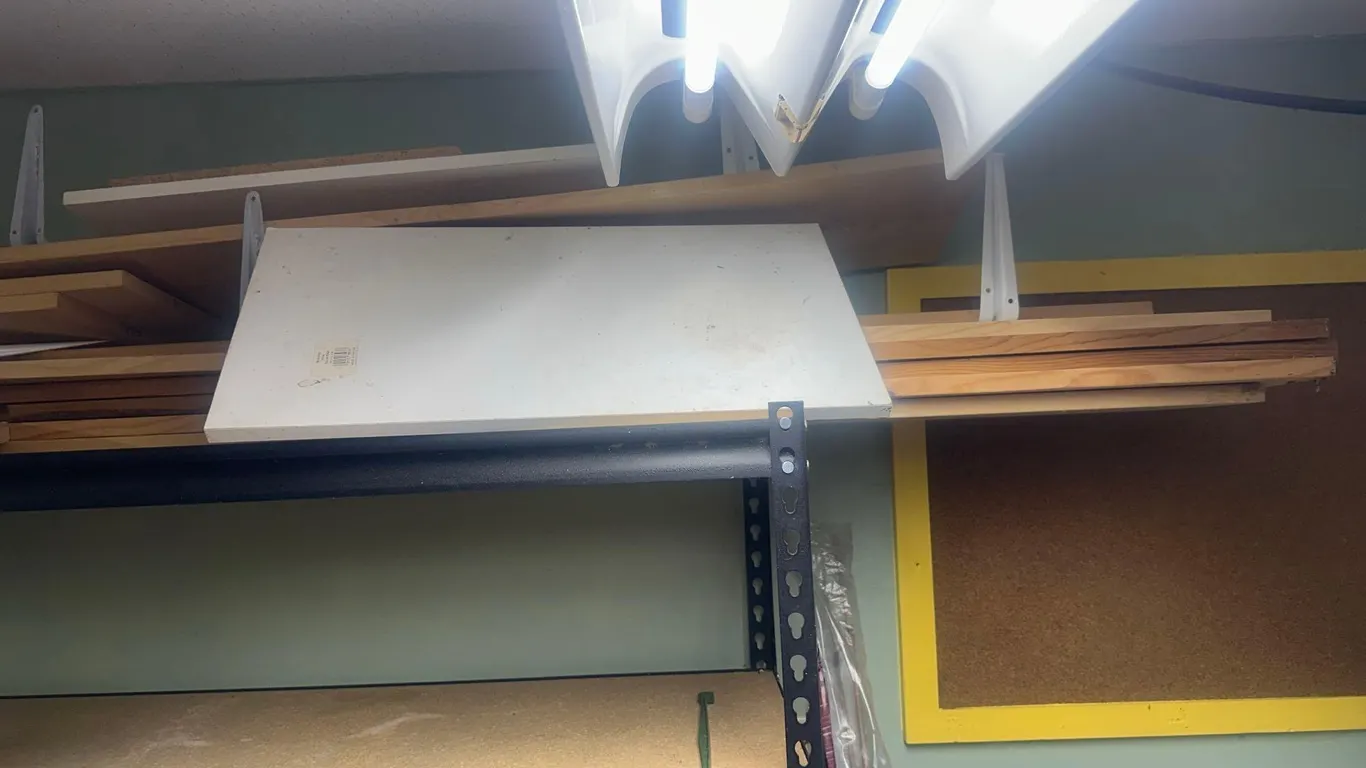 Misc wood shelves
