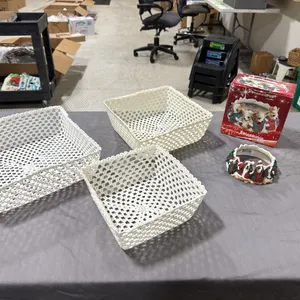 Basket set, candle ring