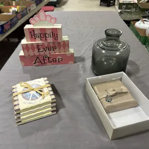 Coaster set, jar, pen holder, sign