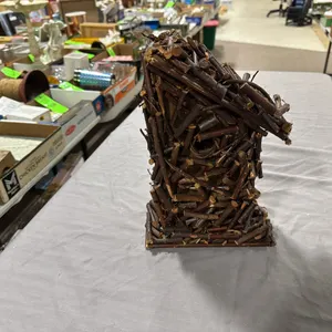 Twig bird house