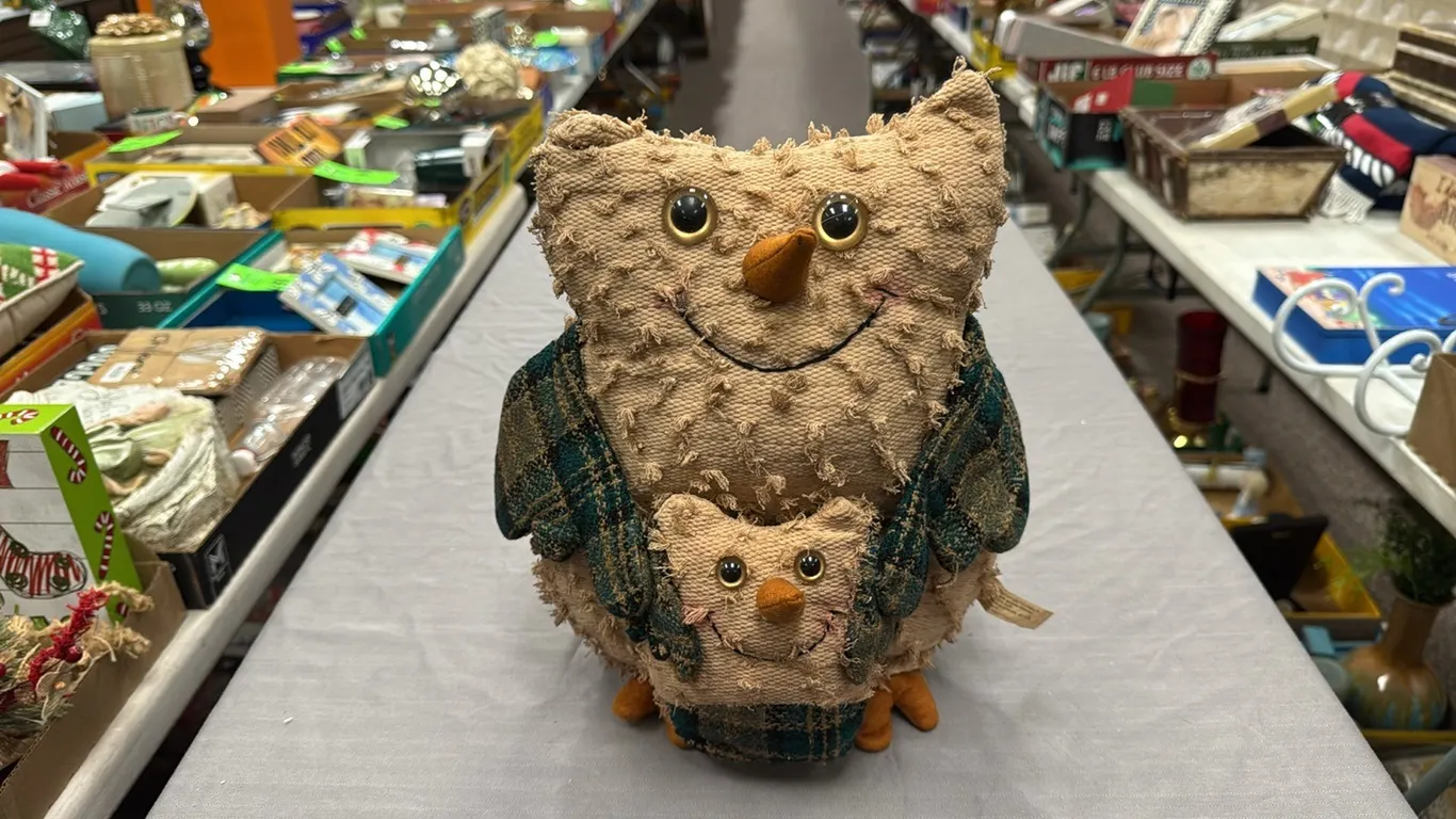 Stuffed owls